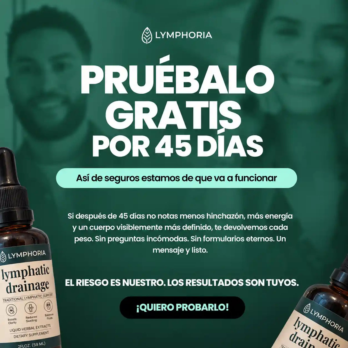 Gotas de drenaje, NO MÁS HINCHAZÓN